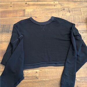 BuffBunny Black Collection Top black crop large